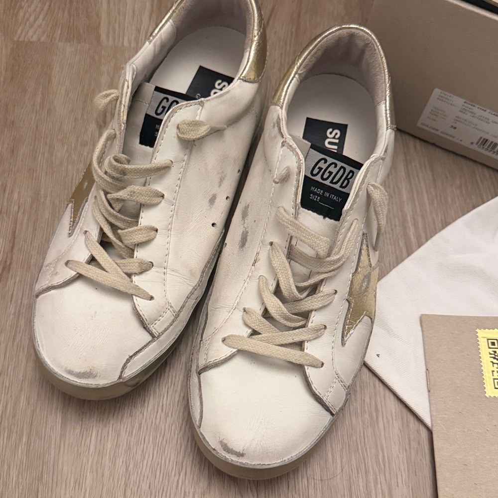 Golden Goose super star Sneakers with Gold Star size 38 - Picture 4 of 11